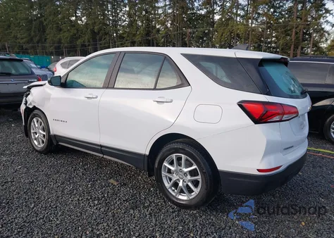 2024 Chevrolet Equinox Fwd Ls из США, поврежденный, VIN 3GNAXHEG0RL175389